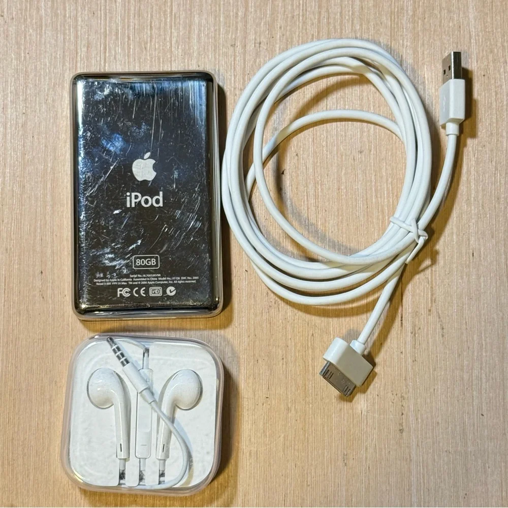 iPod Model:A1136 5thGen 80GB Blk Tested Good w/7233 Songs Good Battery Read Info - Picture 6 of 16